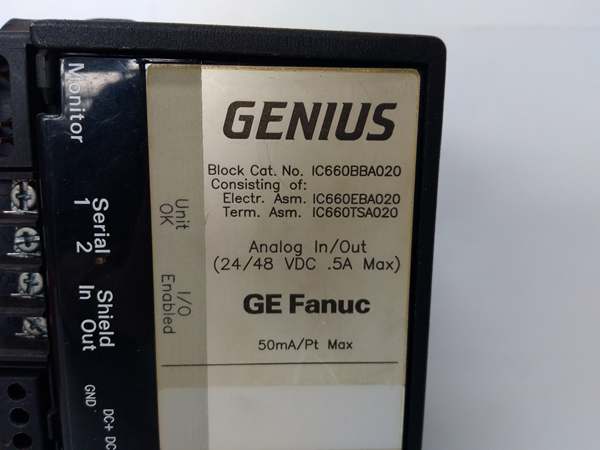 GE IC660BBA020