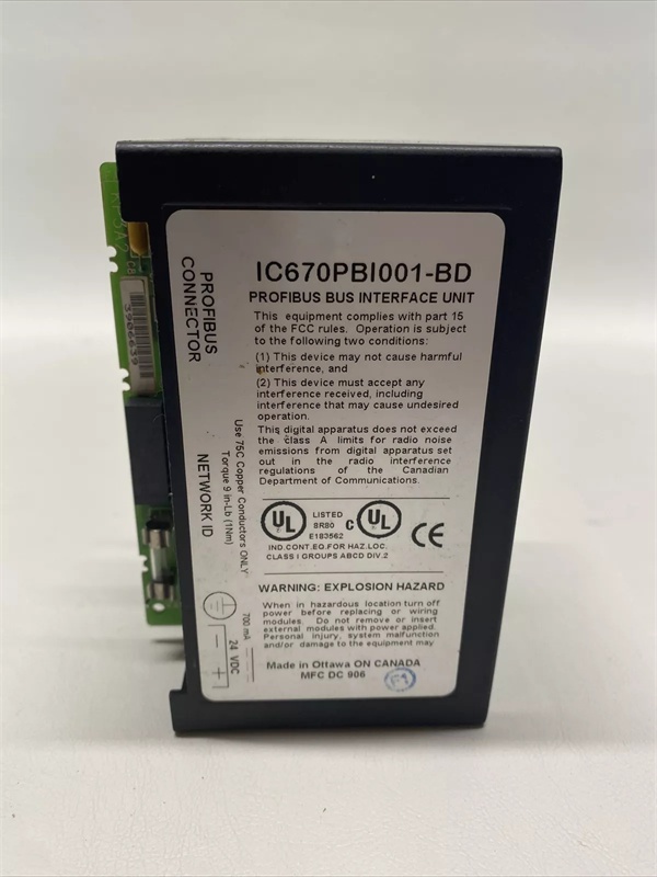 GE IC670PBI001-DG